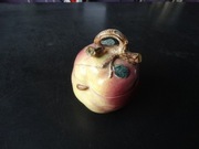 Stare ceramiczne jabłuszko szkatułka