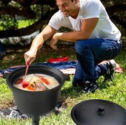 Kociołek 8L żeliwny i emaliowany 