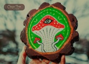 Obraz Muchomor na plastrze Amanita Trinity