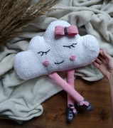 Poduszka dekoracyjna chmura różne kolory bawełna 