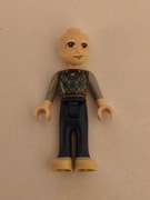 Lego figurka friends dziadek stary nowa