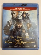 Piraci z Karaibów Zemsta Salazara 3D film Blue-Ray