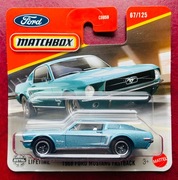 MATCHBOX Mainline 2025 - 1968 Ford Mustang Fastback - Stan Idealny