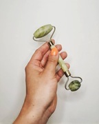 Roller jadeitowy, masażer do twarzy z jadeitu