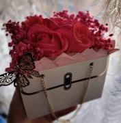 Bukiet róże mydlane 