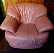 Fotel skórzany, mega wygodny