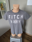 Abercrombie & Fitch t-shirt męski L Muscle fit szary melanż 