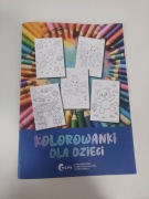 Książeczka z kolorowankami dla dzieci 