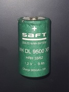 Akumulator 1.2V R20 D  NiMH 9000mAh VH DL 9500 XP SAFT profesional