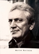 MARIAN KOCINIAK karta fotografia kolekcjonerska GWIAZDY KINA  13x18 cm