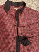 Koszula dziecięca czerwona krata bluezoo na 10 lat