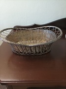 Srebrny koszyk do chleba