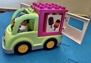 Lego Duplo lodziarnia, furgonetka lodziarza 10586