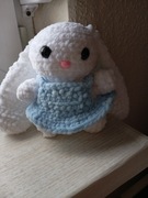 Wyszydełkowany króliczek  zabawka