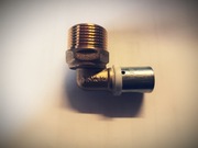 Kolano zaprasowywane PEX 16x3/4 gz vesbo premium