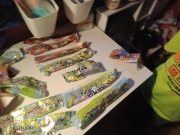 Papierki po lodach ekipy