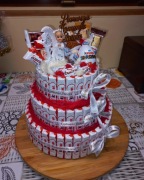 Tort komunijny Kinder  3 piętra 