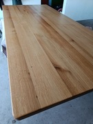 Blat do stołu - dębowy 220x100x4