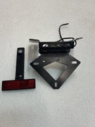 Składany uchwyt tablicy rejestracyjnej Suzuki GSX R logo GSX-R