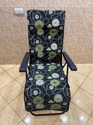 Leżak ogrodowy regulowany