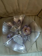 Patera z kolorowego szkła  Waltrr Glass.