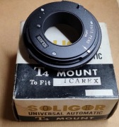 Soligor T4 ICAREX adapter Minolta