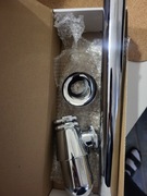 Syfon umywalkowy mosiężny chrom butelkowy