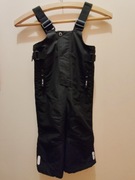 Wodoszczelne spodnie narciarskie chłopięce, czarne.