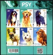 Blok 360B (znaczki 5208B - 5211B) Psy