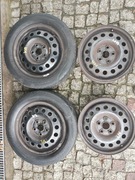 Felgi stalowe 4 szt. + 2 opony 16 cali VW Sharan Seat Alhambra Ford Galaxy