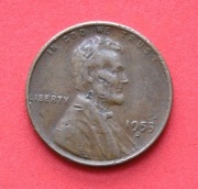 1 Cent  1953 D  r -     USA  Lincoln   