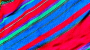 Piękny wełniany koc pled kilim narzuta folk