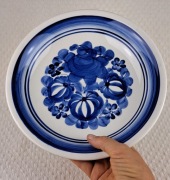 talerz ozdobny na ścianę Ceramika Włocławek śr. 24 cm ręcznie malowany