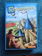 Gra planszowa Carcassone zestaw podstawowy + Opat + Rzeka stan bdb