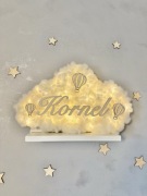 Lampka Chmurka z balonami Dekoracja do pokoju dziecka