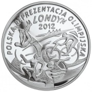 Polska, 10 złotych 2012, Igrzyska Olimpijskie, Londyn