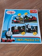 TREFL Puzzle Tomek & Przyjaciele 4w1