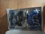 Zestaw święcony mucha okulary i sz