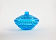 Bomboniera ufo Ząbkowice szkło Vintage PRL