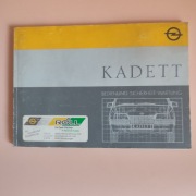 OPEL KADETT Instrukcja Obslugi Ksiazka