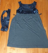 Sukienka elegancka, wizytowa, na ramiączka, dziewczynka, rozm. 116