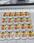 Magnesy Sklejka brzozowa Personalizacjia Urodziny Podziękowania Pikachu 