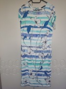 Monnari - sukienka - w tonacji niebieskiej, rozm. 38