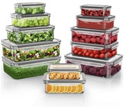 Zestaw Pojemników Na Żywność 12 Sztuk Pojemniki Na Posiłki
