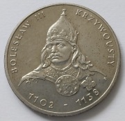 Bolesław III Krzywousty moneta 50 zł z 1982 roku