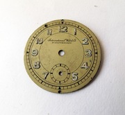 IWC Schaffausen. Tarcza zegarka.