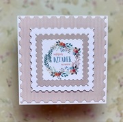 Kartka na Dzień Dziadka ręcznie robiona, z kopertą