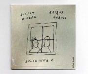 Ariana Grande & Justin Bieber Stuck With U Single Alternate Cover Window