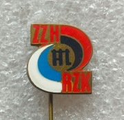 Odznaka wpinka ZZH RZK Huta im. Lenina Kraków PRL