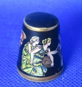 Naparstek Kolekcjonerski Porcelanowy Grecy Bogowie 